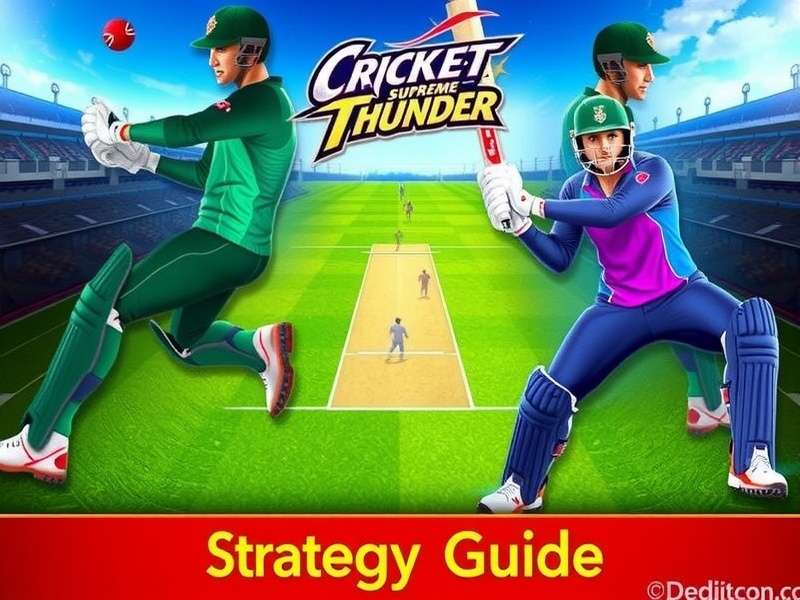 Cricket Supreme Thunder download statistics chart